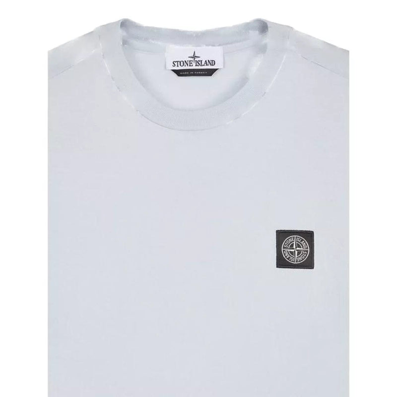 STONE ISLAND STONE ISLAND T-shirt Lichtblauw - Match Laren