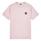 STONE ISLAND M T-SHIRT STONE ISLAND T-shirt Lichtroze - Match Laren