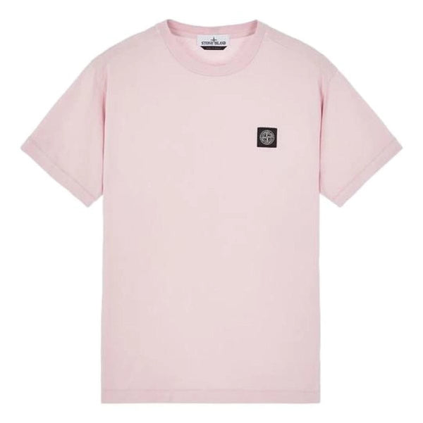 STONE ISLAND M T-SHIRT STONE ISLAND T-shirt Lichtroze - Match Laren