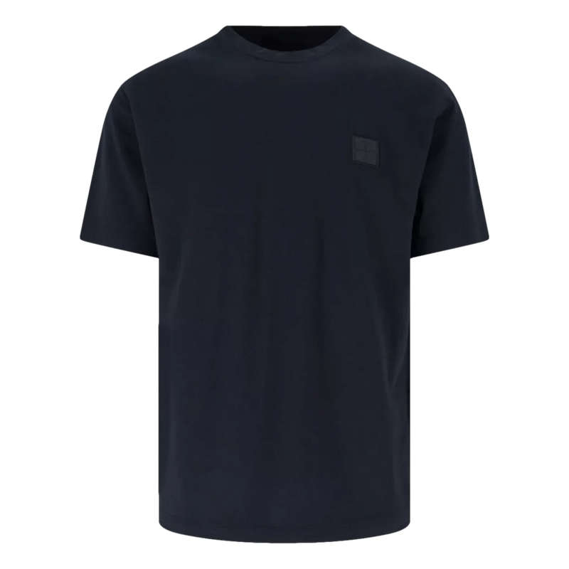 STONE ISLAND M T-SHIRT Stone Island T-Shirt Marineblauw - Match Laren