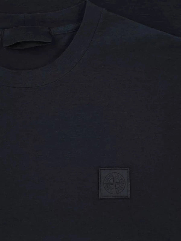 STONE ISLAND M T-SHIRT Stone Island T-Shirt Marineblauw - Match Laren