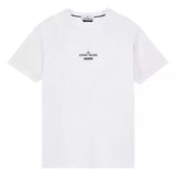 STONE ISLAND M T-SHIRT XXL / WIT STONE ISLAND T-shirt Archivo Print Wit - Match Laren