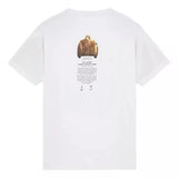 STONE ISLAND M T-SHIRT XXL / WIT STONE ISLAND T-shirt Archivo Print Wit - Match Laren