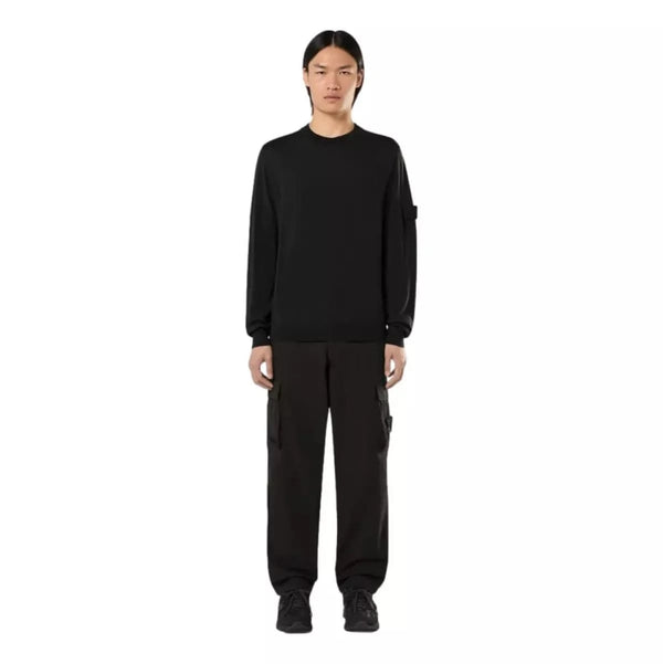 STONE ISLAND M TRUI L / ZWART Stone island trui ghost zwart - Match Laren