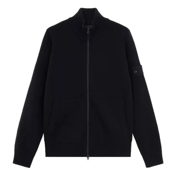 STONE ISLAND M TRUI M / MARINE Stone Island Loose Fit Cardigan With Pockets And Zip Marine - Match Laren