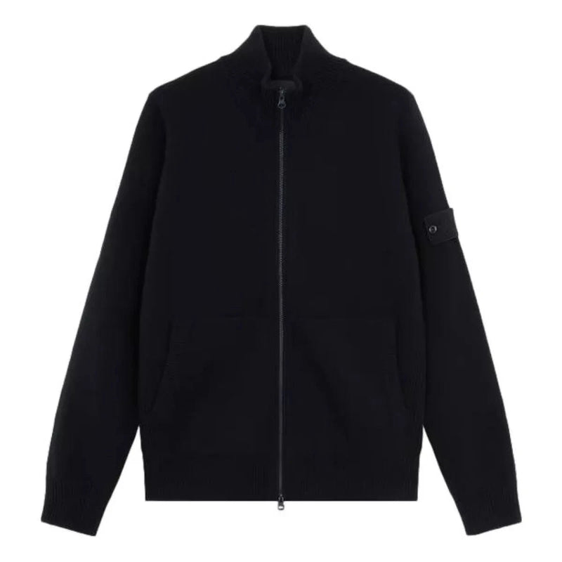 STONE ISLAND M TRUI M / MARINE Stone Island Loose Fit Cardigan With Pockets And Zip Marine - Match Laren