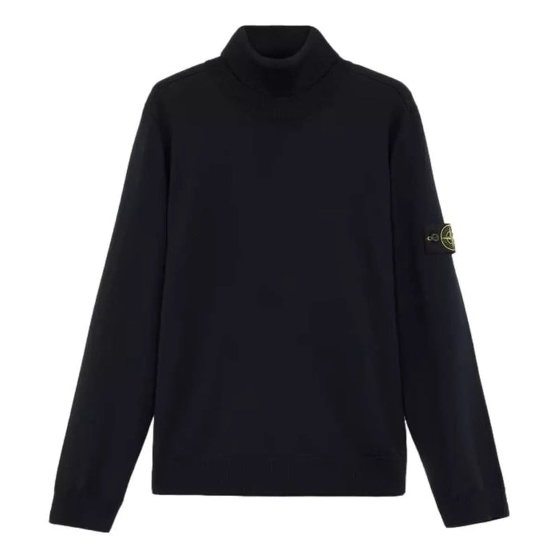 STONE ISLAND M TRUI Stone Island Coltrui Met Geribde Details Navy blue - Match Laren