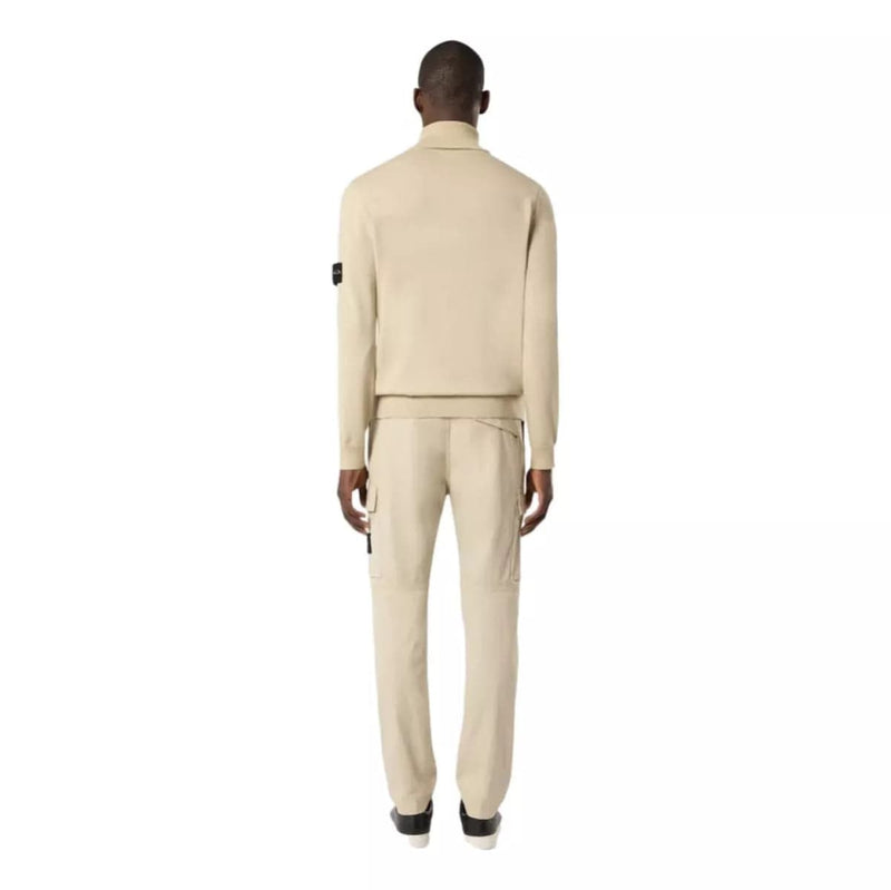 STONE ISLAND M TRUI Stone Island Coltrui Met Geribde Details Off White - Match Laren