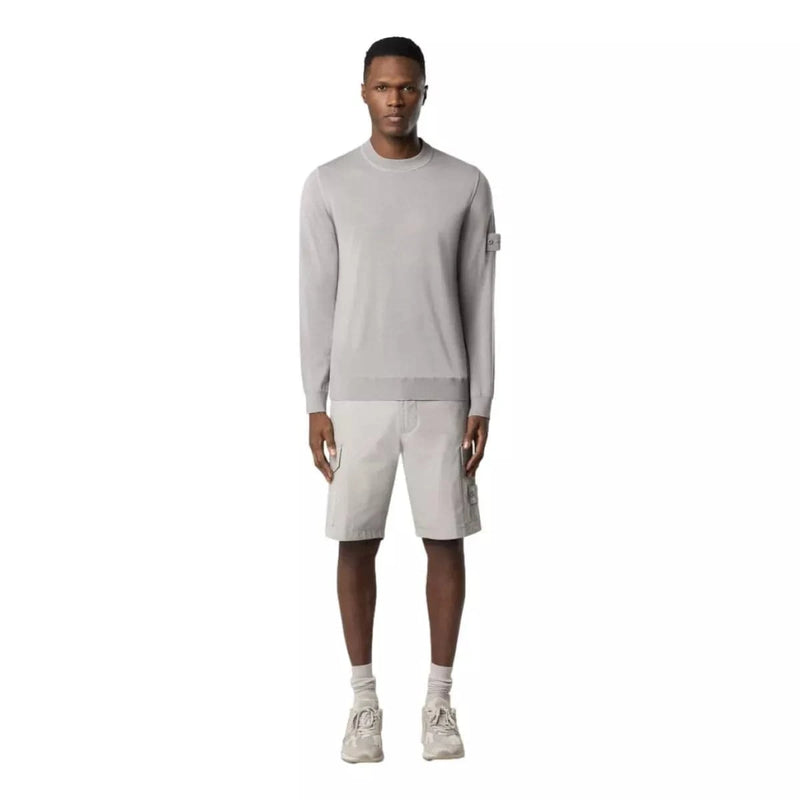 STONE ISLAND M TRUI Stone Island Crew Neck Pure Wool - Match Laren