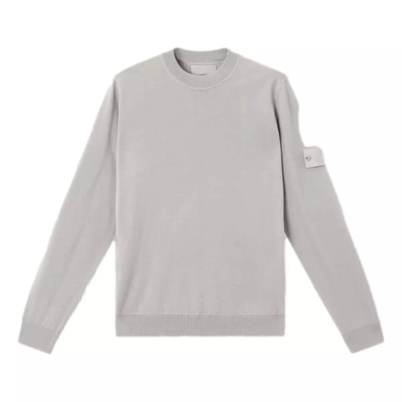 STONE ISLAND M TRUI Stone Island Crew Neck Pure Wool - Match Laren