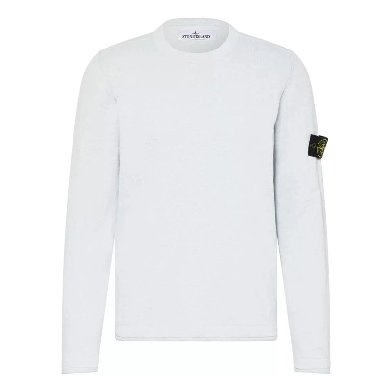 STONE ISLAND M TRUI Stone Island Crewneck Nylon Trui Lichtblauw - Match Laren