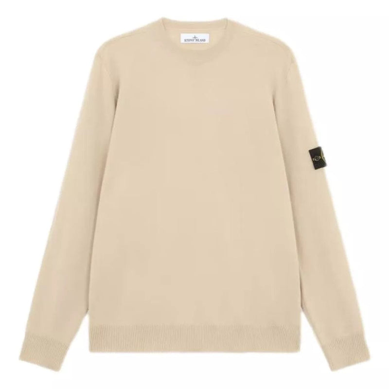 STONE ISLAND M TRUI Stone Island Crewneck Sweater Off White - Match Laren