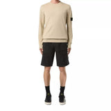 STONE ISLAND M TRUI Stone Island Crewneck Sweater Off White - Match Laren