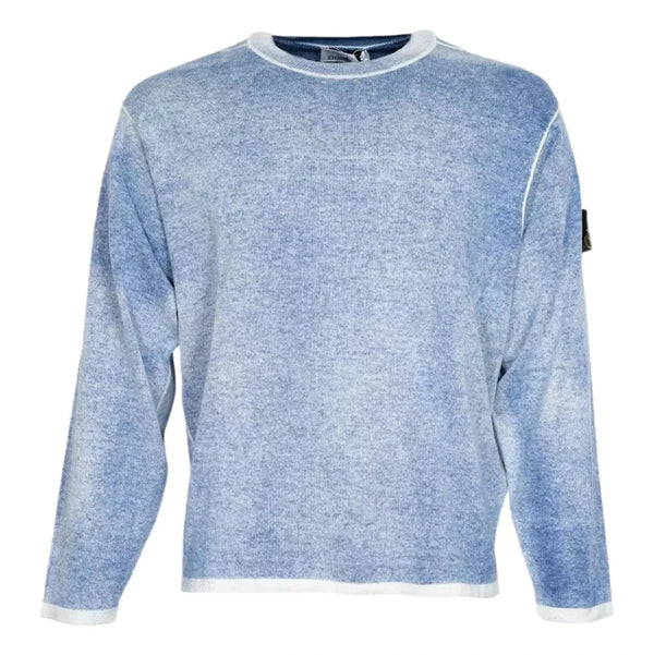 STONE ISLAND M TRUI Stone Island Crewneck Trui Denim Blauw - Match Laren