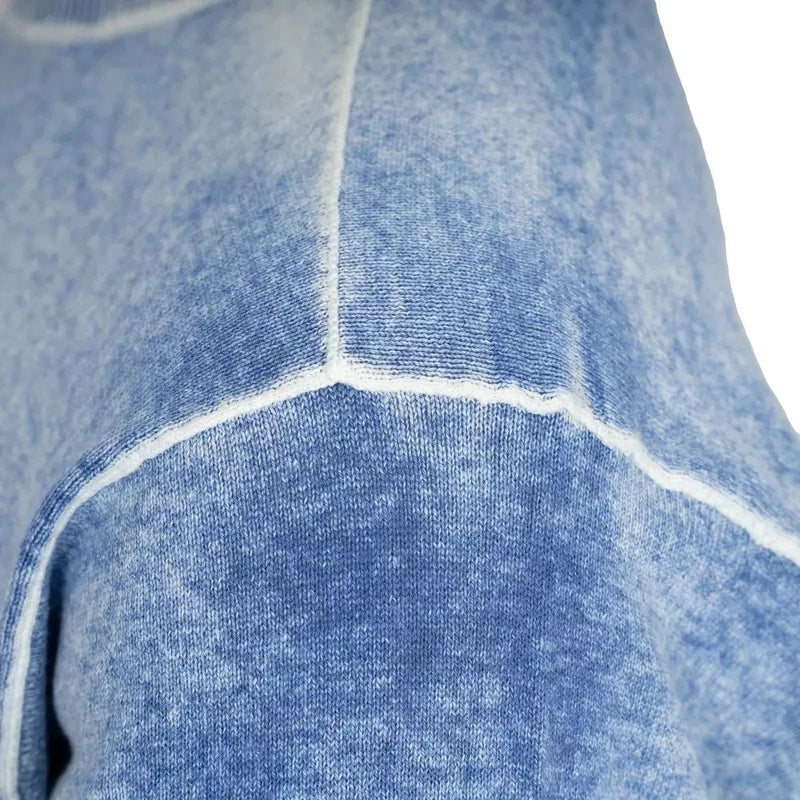 STONE ISLAND M TRUI Stone Island Crewneck Trui Denim Blauw - Match Laren