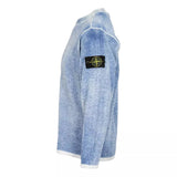 STONE ISLAND M TRUI Stone Island Crewneck Trui Denim Blauw - Match Laren