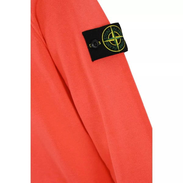 STONE ISLAND M TRUI Stone Island Crewneck Trui Oranje - Match Laren