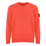 STONE ISLAND M TRUI Stone Island Crewneck Trui Oranje - Match Laren
