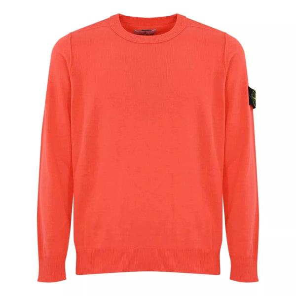 STONE ISLAND M TRUI Stone Island Crewneck Trui Oranje - Match Laren