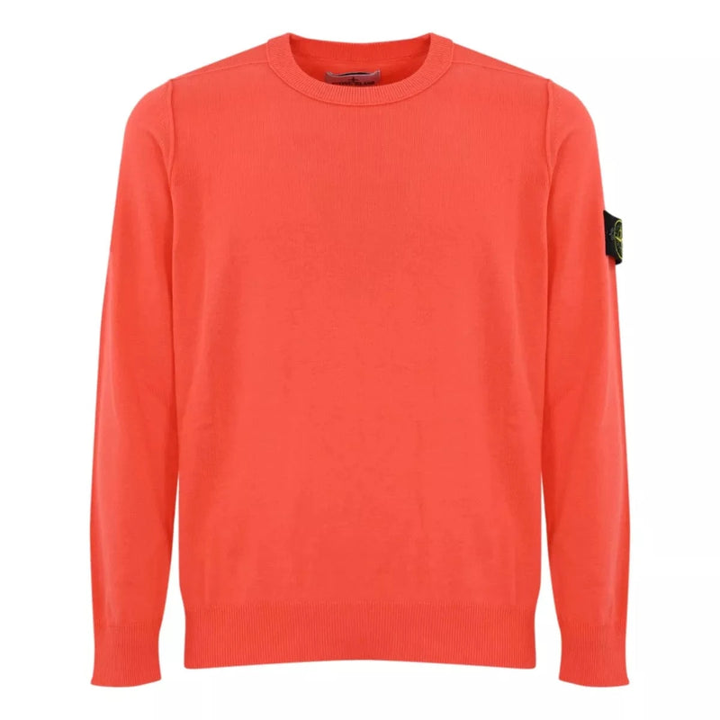 STONE ISLAND M TRUI Stone Island Crewneck Trui Oranje - Match Laren