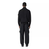 STONE ISLAND M TRUI Stone Island Loose Fit Vest Met Zakken En Rits Zwart - Match Laren