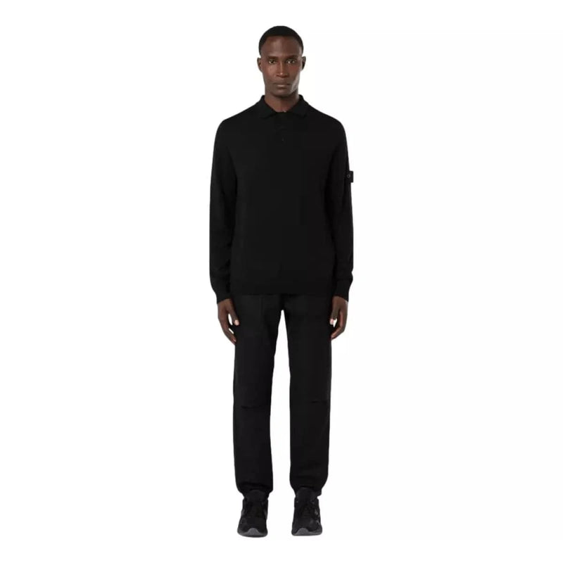 STONE ISLAND M TRUI Stone island polo ghost zwart - Match Laren