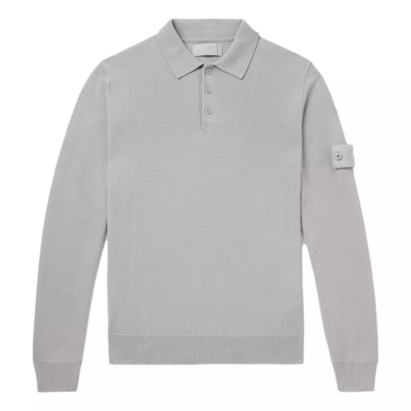 STONE ISLAND M TRUI Stone Island Polo Sweater Grijs