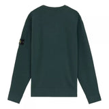 STONE ISLAND M TRUI Stone Island Sweater Met Ronde Hals En Geribde Details Musk Green - Match Laren