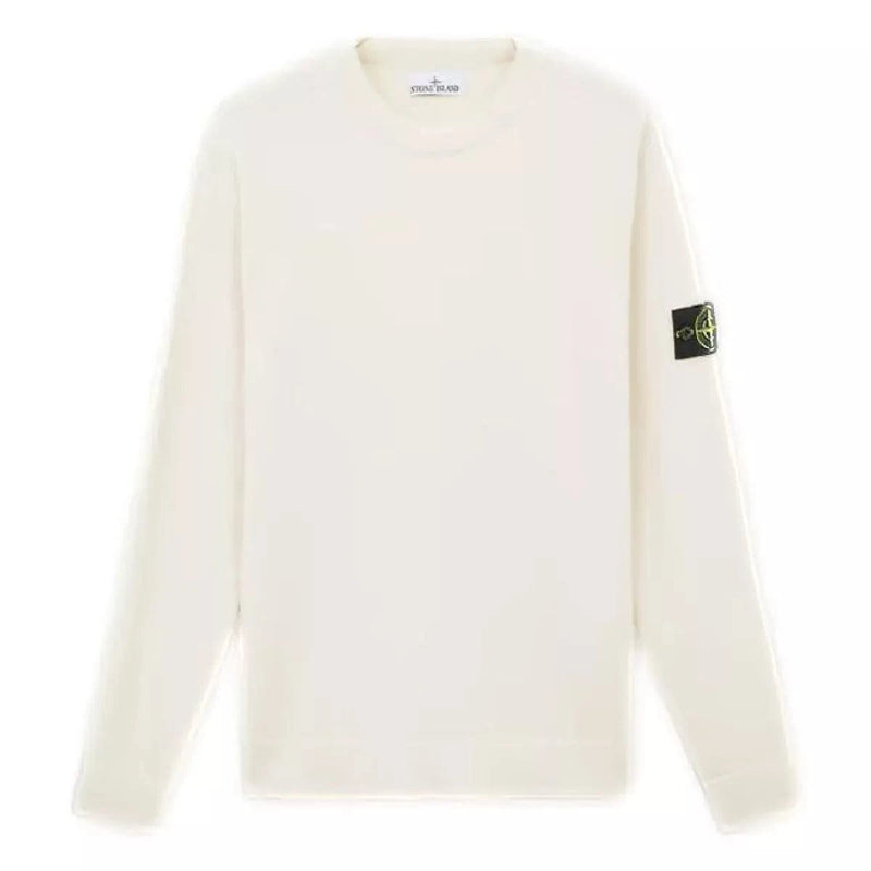 STONE ISLAND M TRUI Stone island sweater off-white - Match Laren
