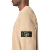 STONE ISLAND M TRUI Stone Island Trui Biologisch Katoen Camel - Match Laren