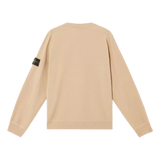 STONE ISLAND M TRUI Stone Island Trui Biologisch Katoen Camel - Match Laren