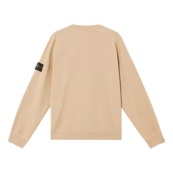 STONE ISLAND M TRUI Stone Island Trui Biologisch Katoen Camel - Match Laren