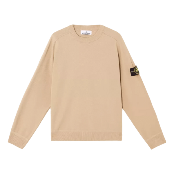 STONE ISLAND M TRUI Stone Island Trui Biologisch Katoen Camel - Match Laren