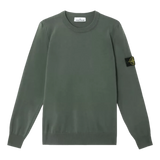 STONE ISLAND M TRUI Stone Island Trui Biologisch Katoen Lichtgroen - Match Laren