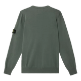 STONE ISLAND M TRUI Stone Island Trui Biologisch Katoen Lichtgroen - Match Laren