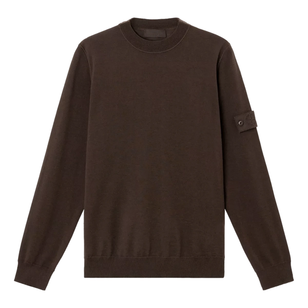 STONE ISLAND M TRUI Stone Island Trui Crewneck Ghost Bruin - Match Laren