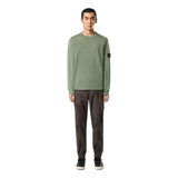 STONE ISLAND M TRUI Stone Island Trui Katoen Lichtgroen - Match Laren