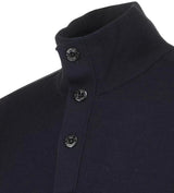STONE ISLAND M TRUI Stone Island Trui Met Knopen Donkerblauw - Match Laren