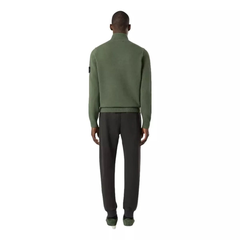 STONE ISLAND M TRUI Stone island trui olijf - Match Laren