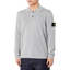 STONE ISLAND M TRUI Stone Island Waffle Polo Lichtgrijs - Match Laren
