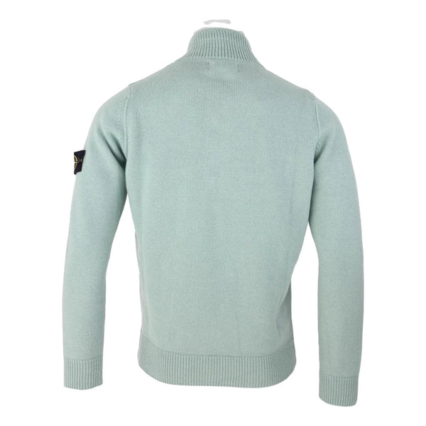 STONE ISLAND M TRUI XL / LICHT GROEN STONE ISLAND -Lamswollen trui - Match Laren