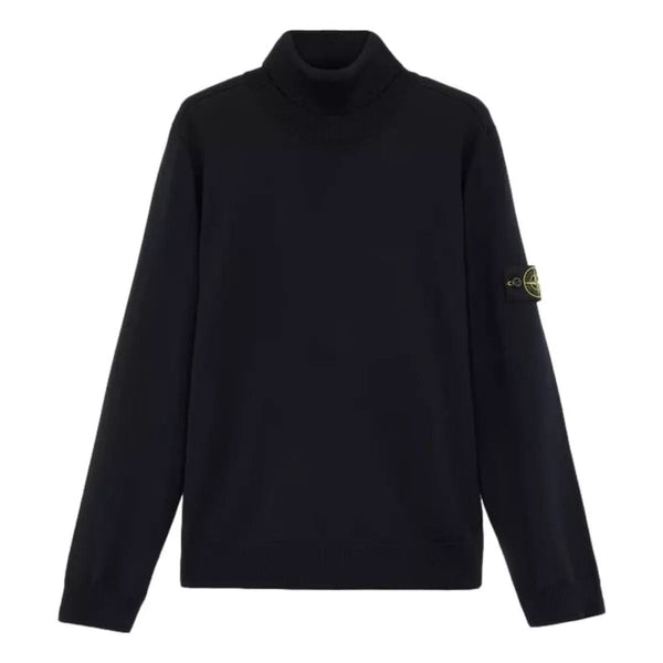 STONE ISLAND M TRUI XL / NVT Stone Island Coltrui Met Geribde Details Navy blue - Match Laren