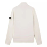 STONE ISLAND M TRUI XL / OFF WHITE Stone island half zip trui off-white - Match Laren