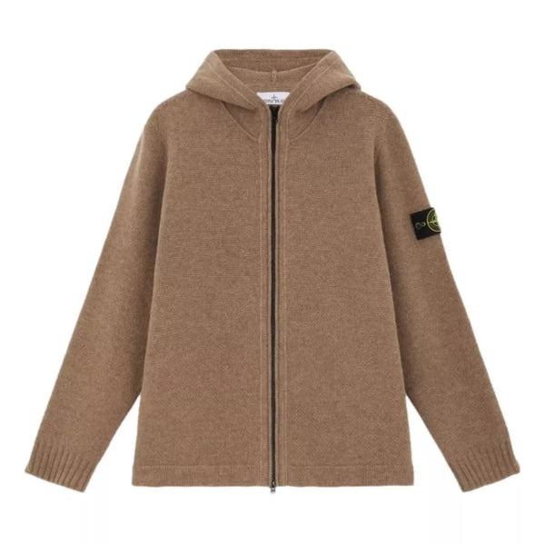 STONE ISLAND M VEST S / BRUIN Stone island cardigan bruin - Match Laren