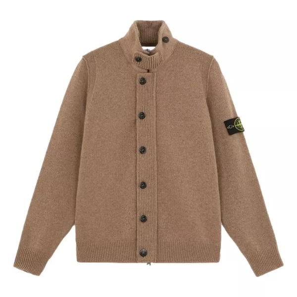 STONE ISLAND Stone island cardigan met knopen bruin - Match Laren