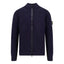 STONE ISLAND M VEST S / DONKER BLAUW Stone Island Vest Met Lange Ritssluiting Donkerblauw - Match Laren