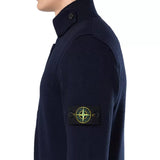 STONE ISLAND M VEST Stone Island 547A3 Lamswol Vest Marine - Match Laren