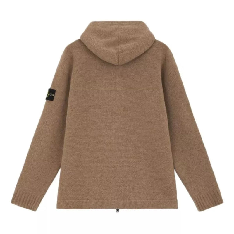 STONE ISLAND M VEST Stone island cardigan bruin - Match Laren