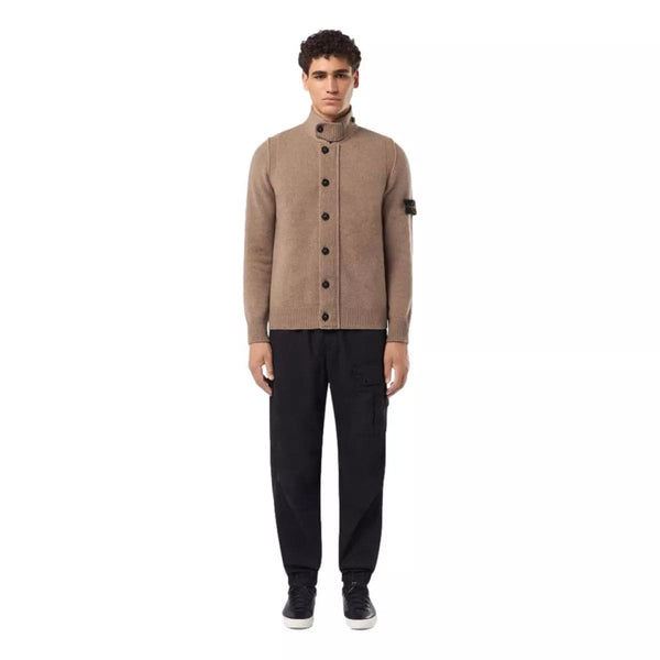 STONE ISLAND Stone island cardigan met knopen bruin - Match Laren