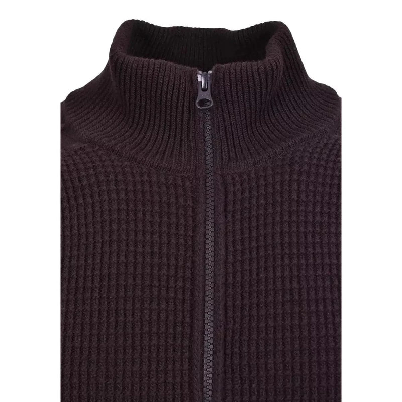 STONE ISLAND M VEST Stone Island Trui Donkerbruin Met Rits - Match Laren